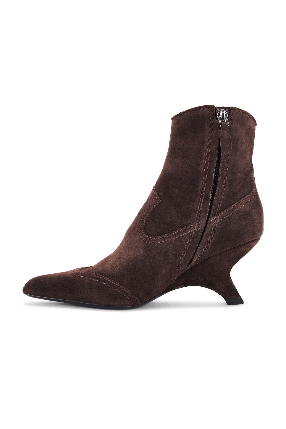 SIMKHAI Shadow Western Suede Boot