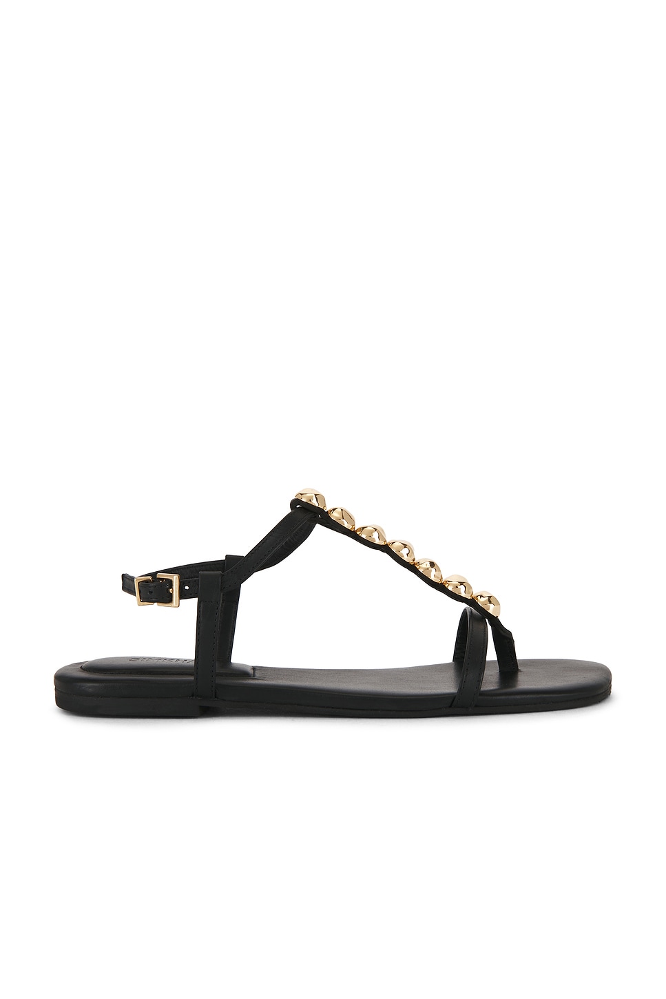 Amaya Leather Thong Flat Sandal