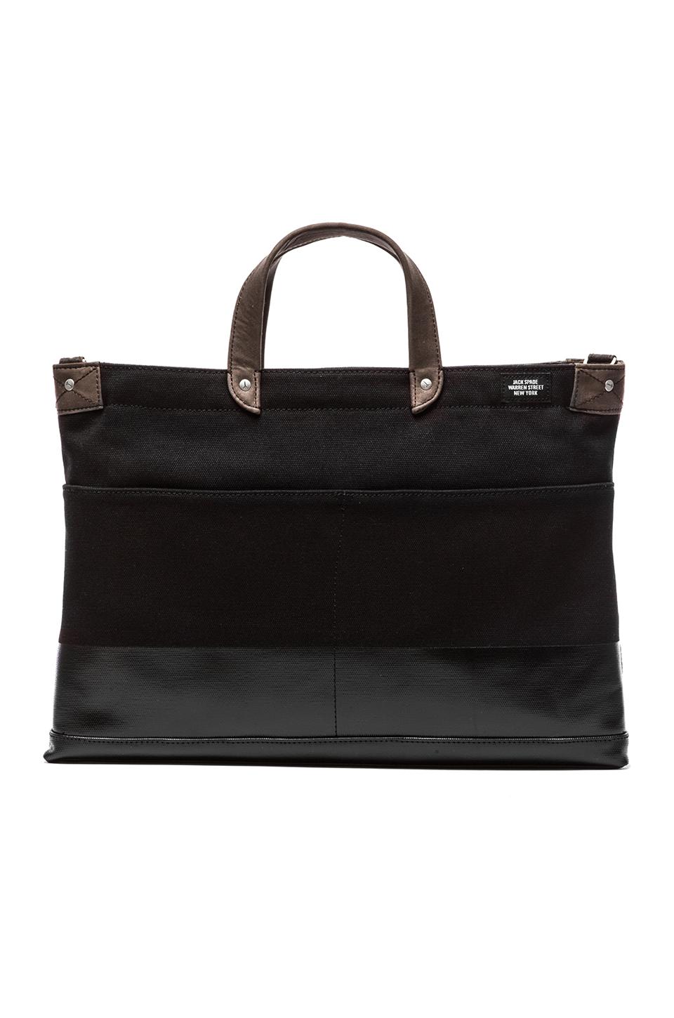 Jack Spade Industrial Canvas Dipped York Brief in Black REVOLVE