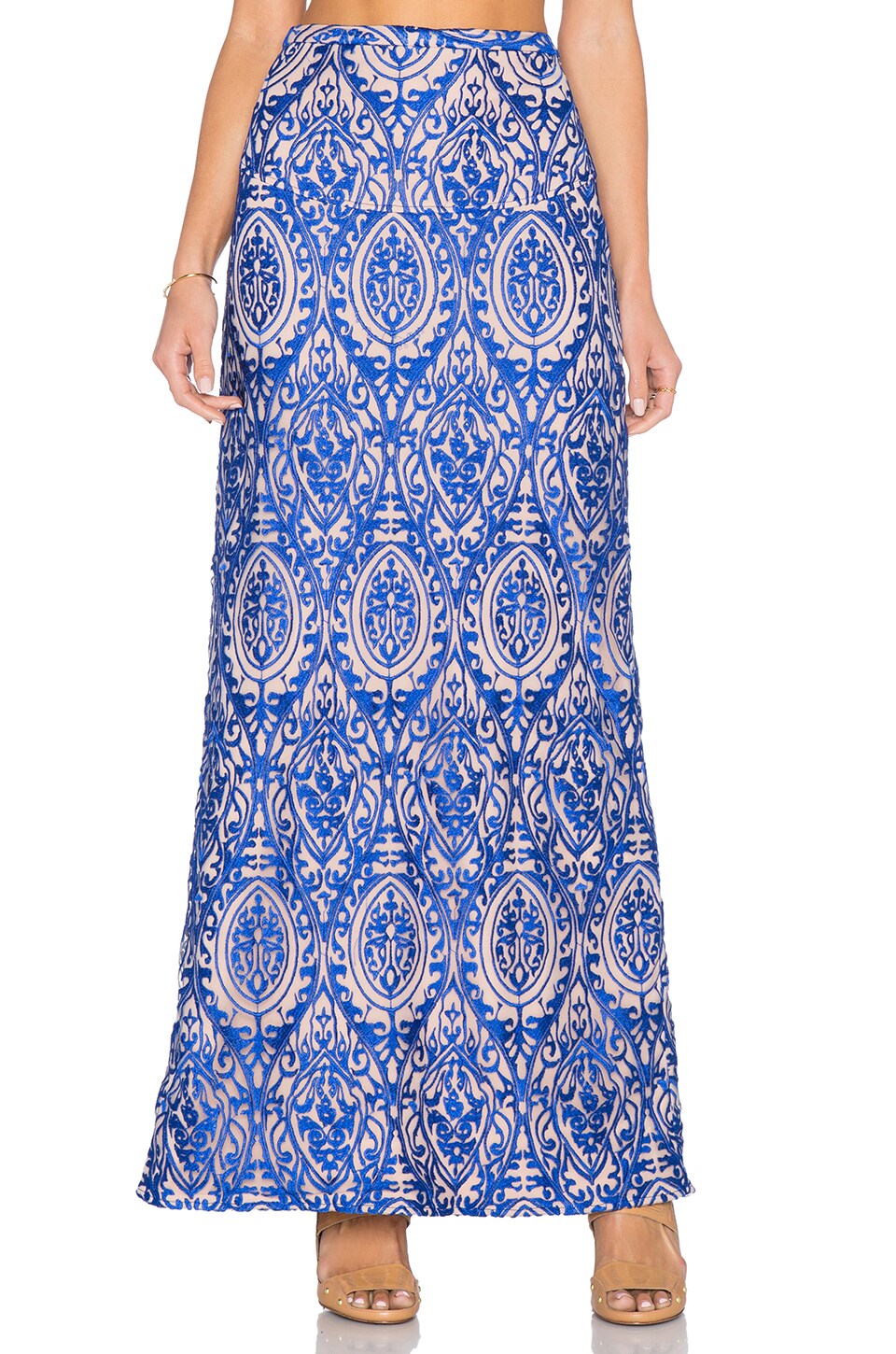 THE JETSET DIARIES Sunset Maxi Skirt in Majorelle | REVOLVE