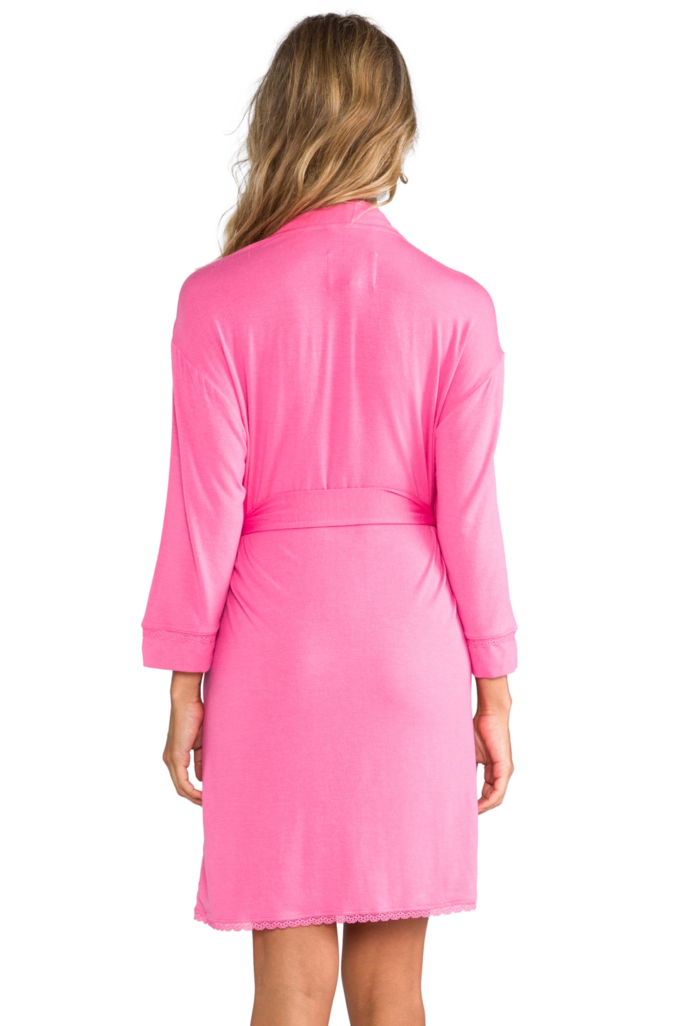 Juicy Couture Robe in Light Helium Pink | REVOLVE