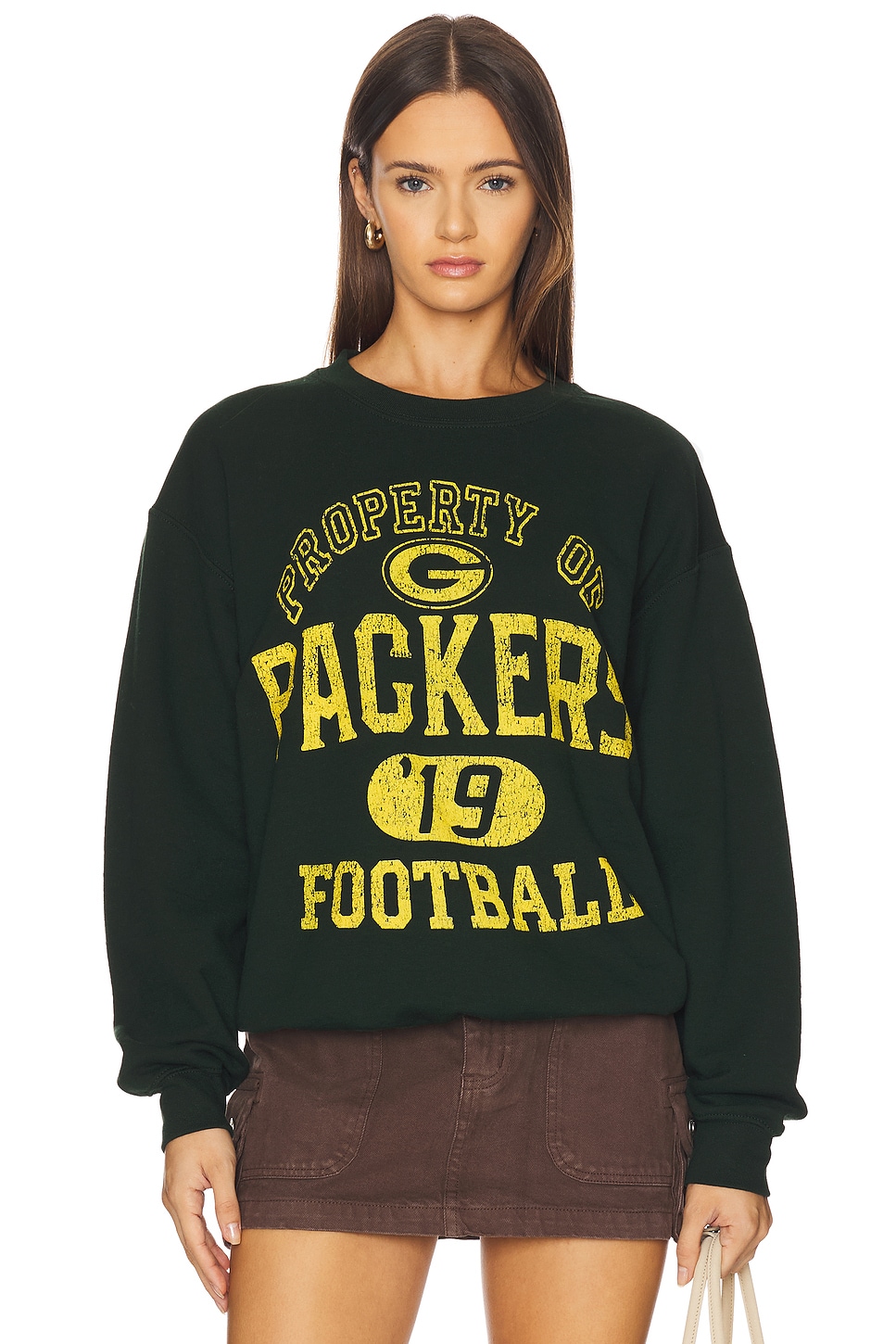 Packers Property Crew Fleece Sweatshirt