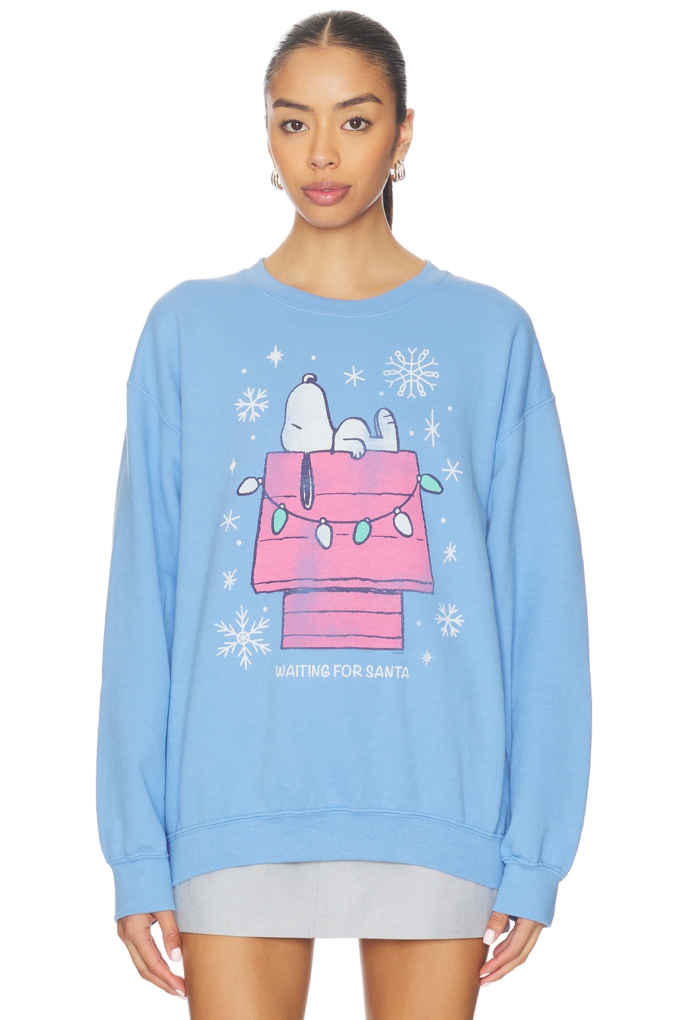 Snoopy Waiting For Santa Sweatshirt - thumbnail 2