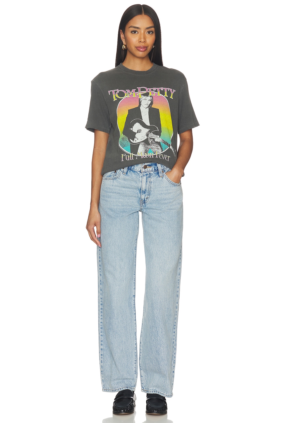 Junk Food Tシャツ - Vintage Black | REVOLVE