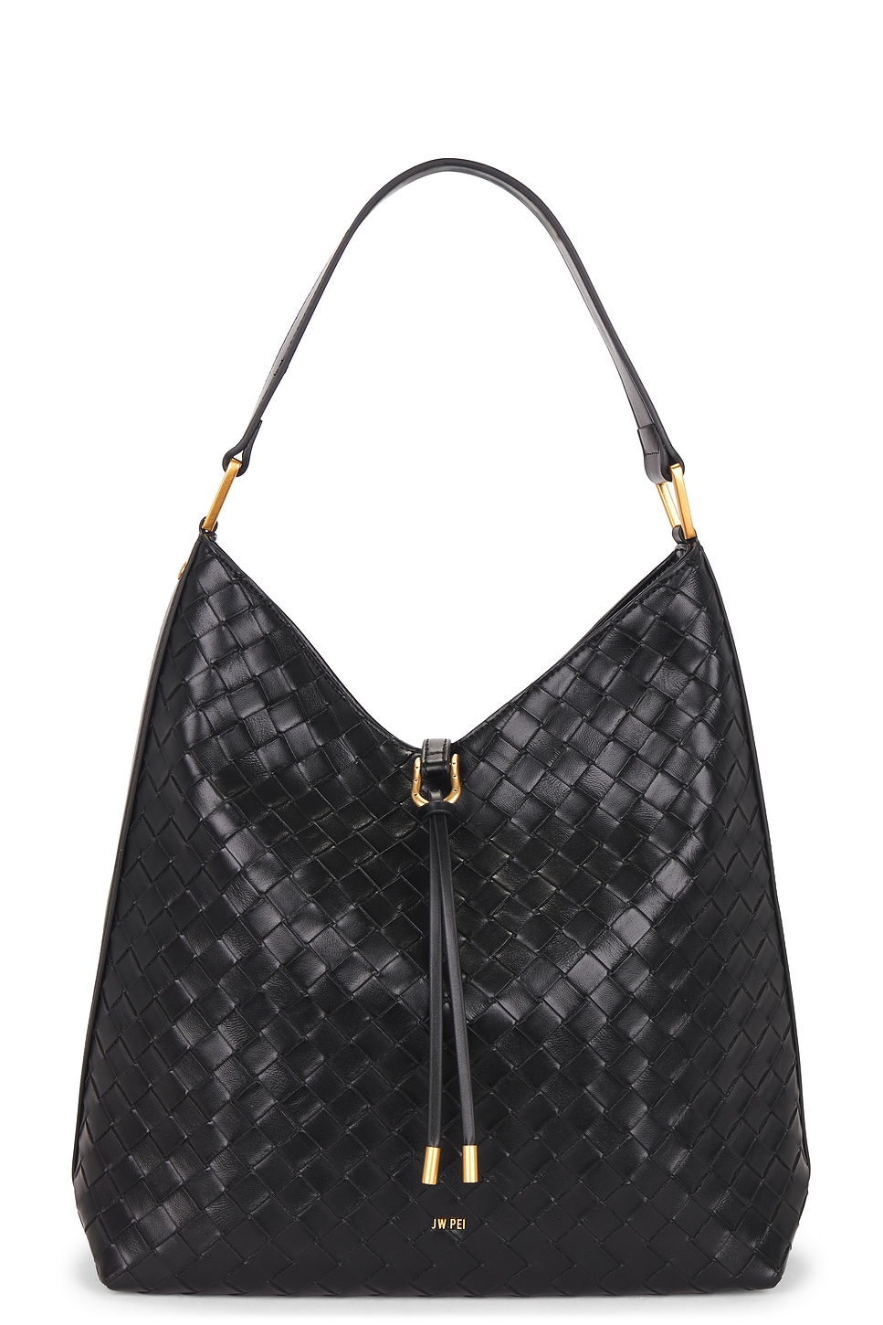 Aria Woven Texture Shoulder Bag