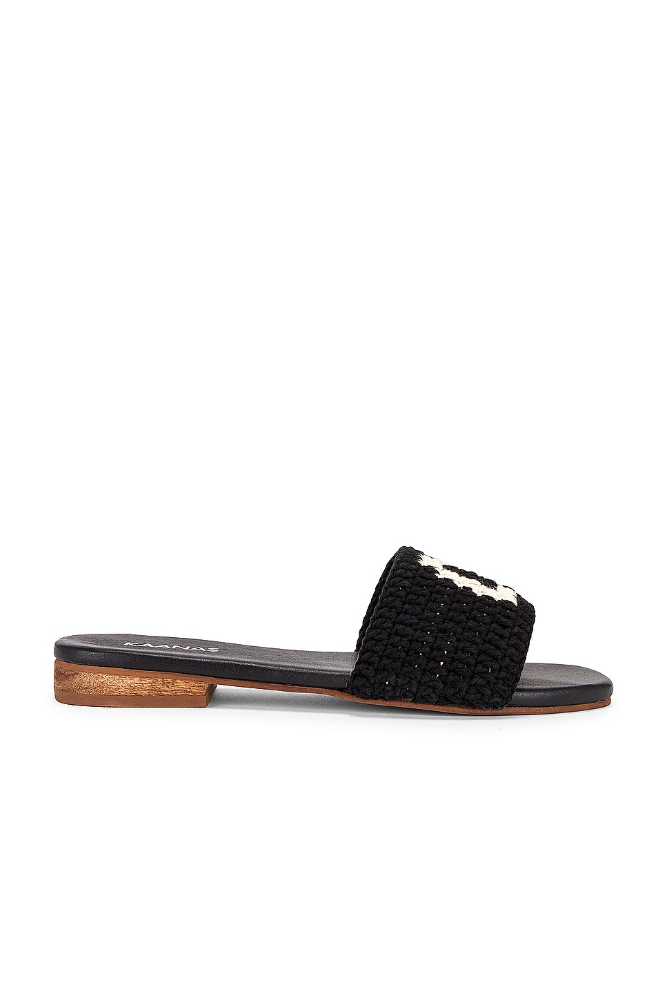 Kaanas Serin Ciao Sandal in Black | REVOLVE