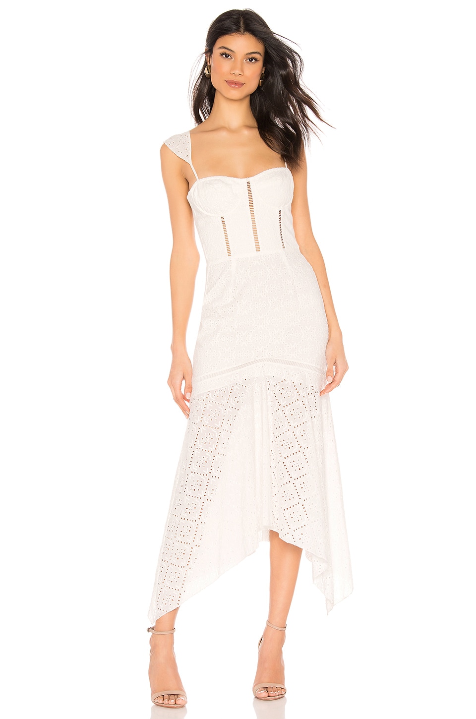 karina grimaldi white dress