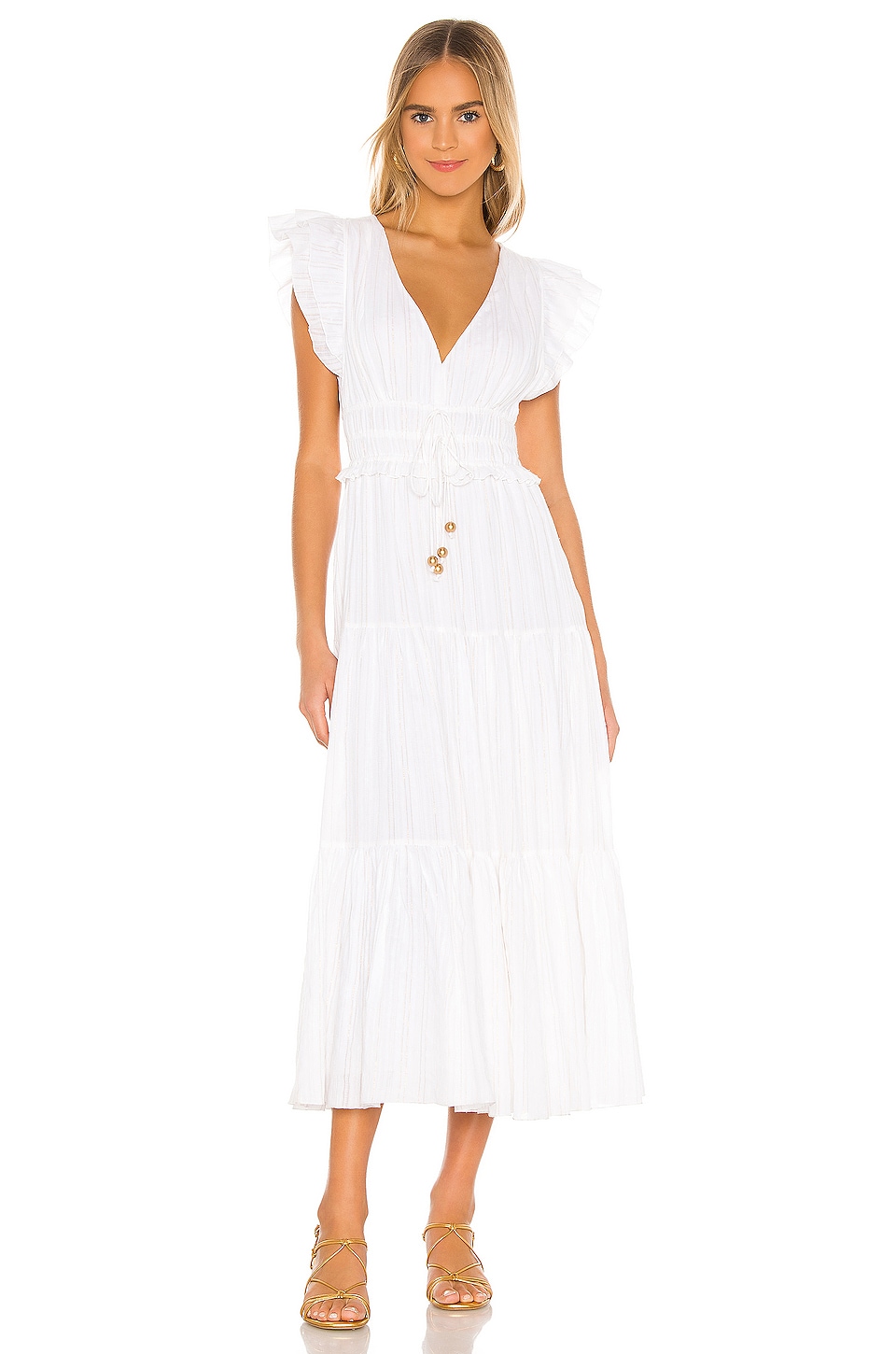 karina grimaldi white dress