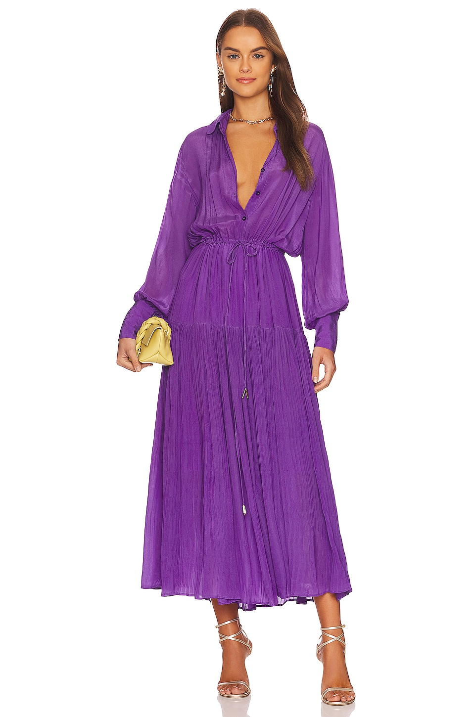 Karina Grimaldi Cassandra Dress in Purple | REVOLVE