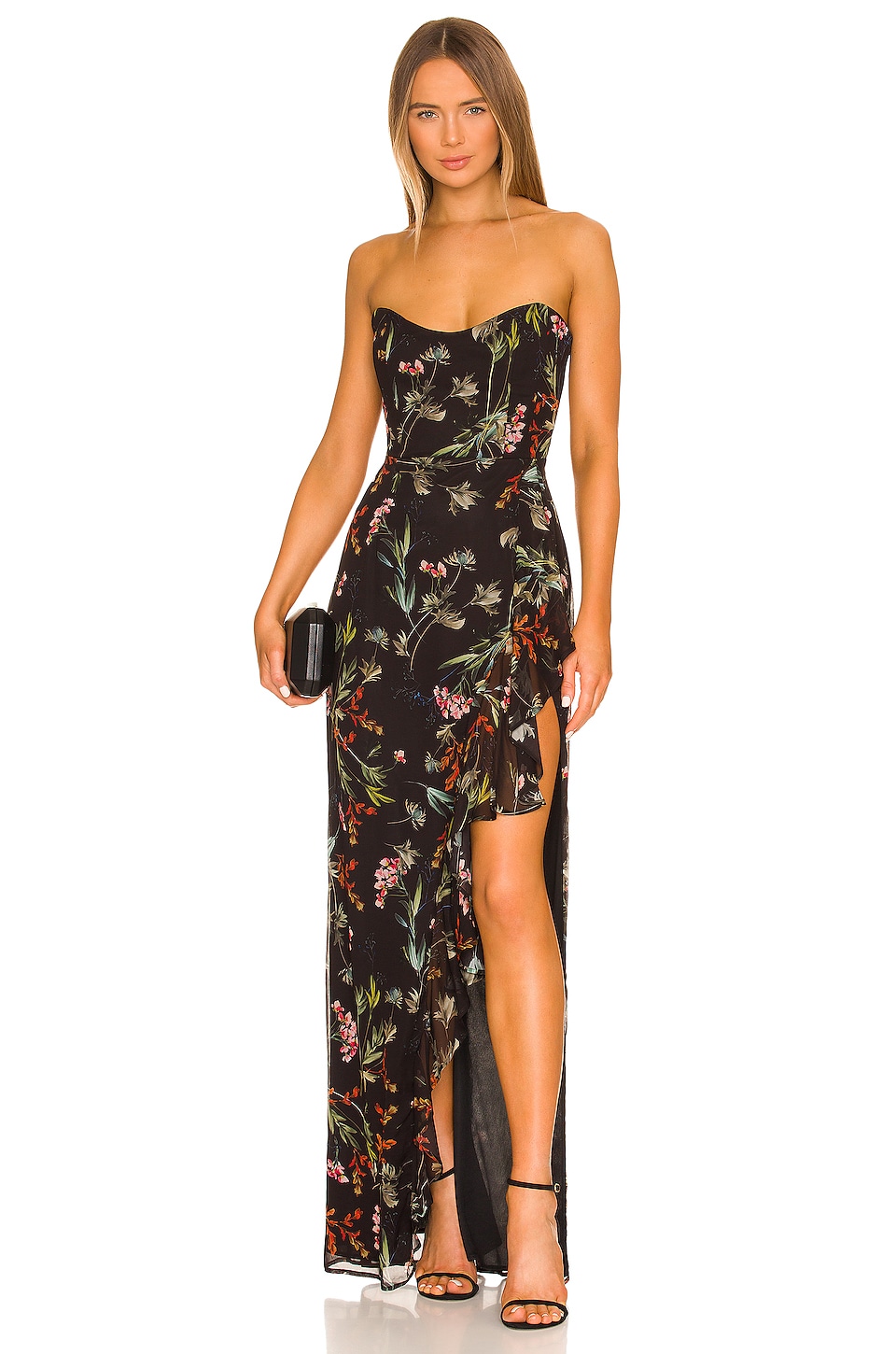 Image 1 of Baby Cakes Gown in Black Floral