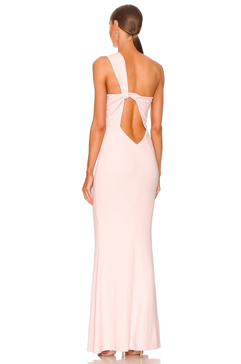 edgy pink dress Katie May Edgy Dress in Blush