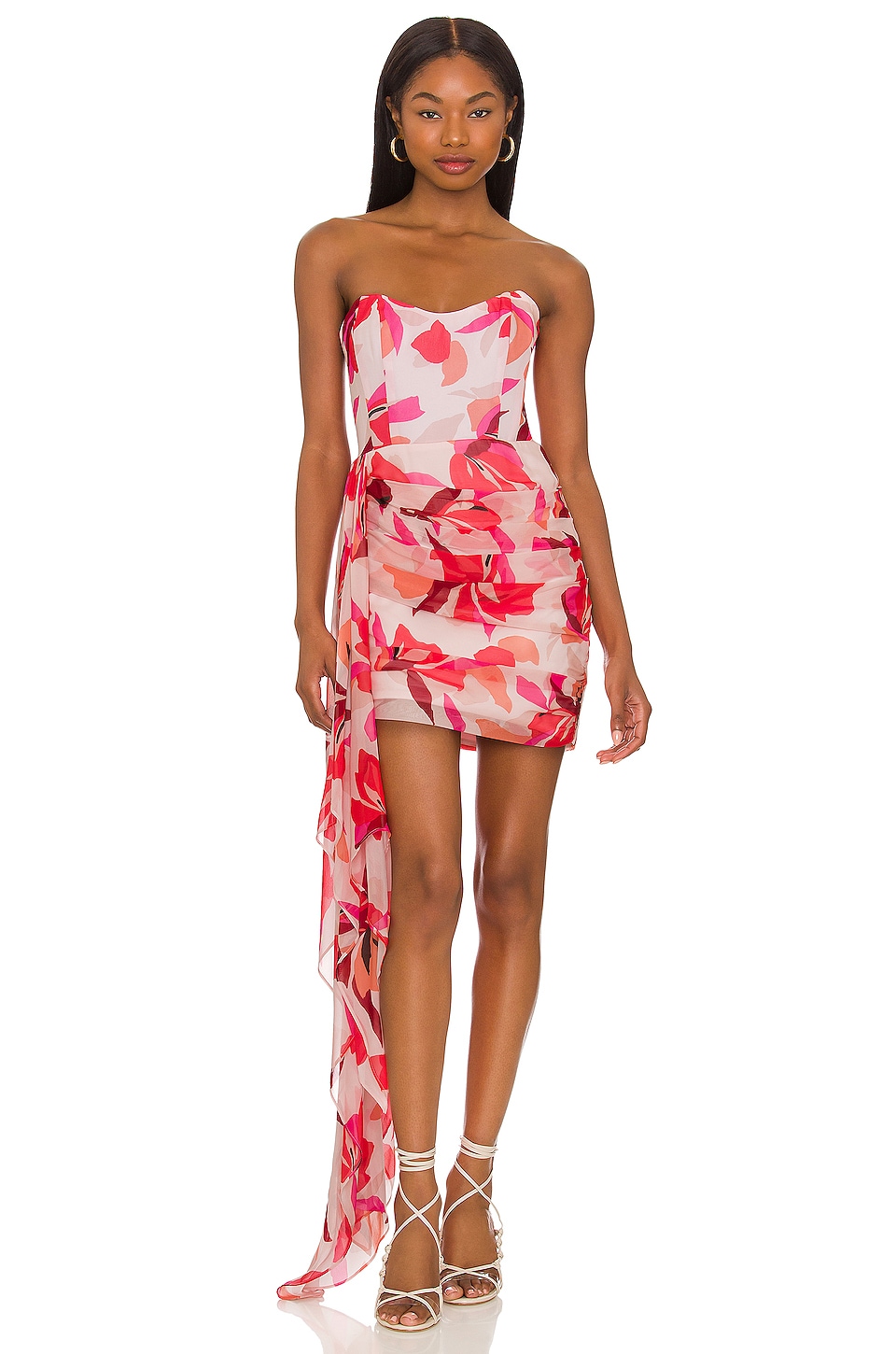 Image 1 of x REVOLVE Chasing Dawn Dress in Pink Floral