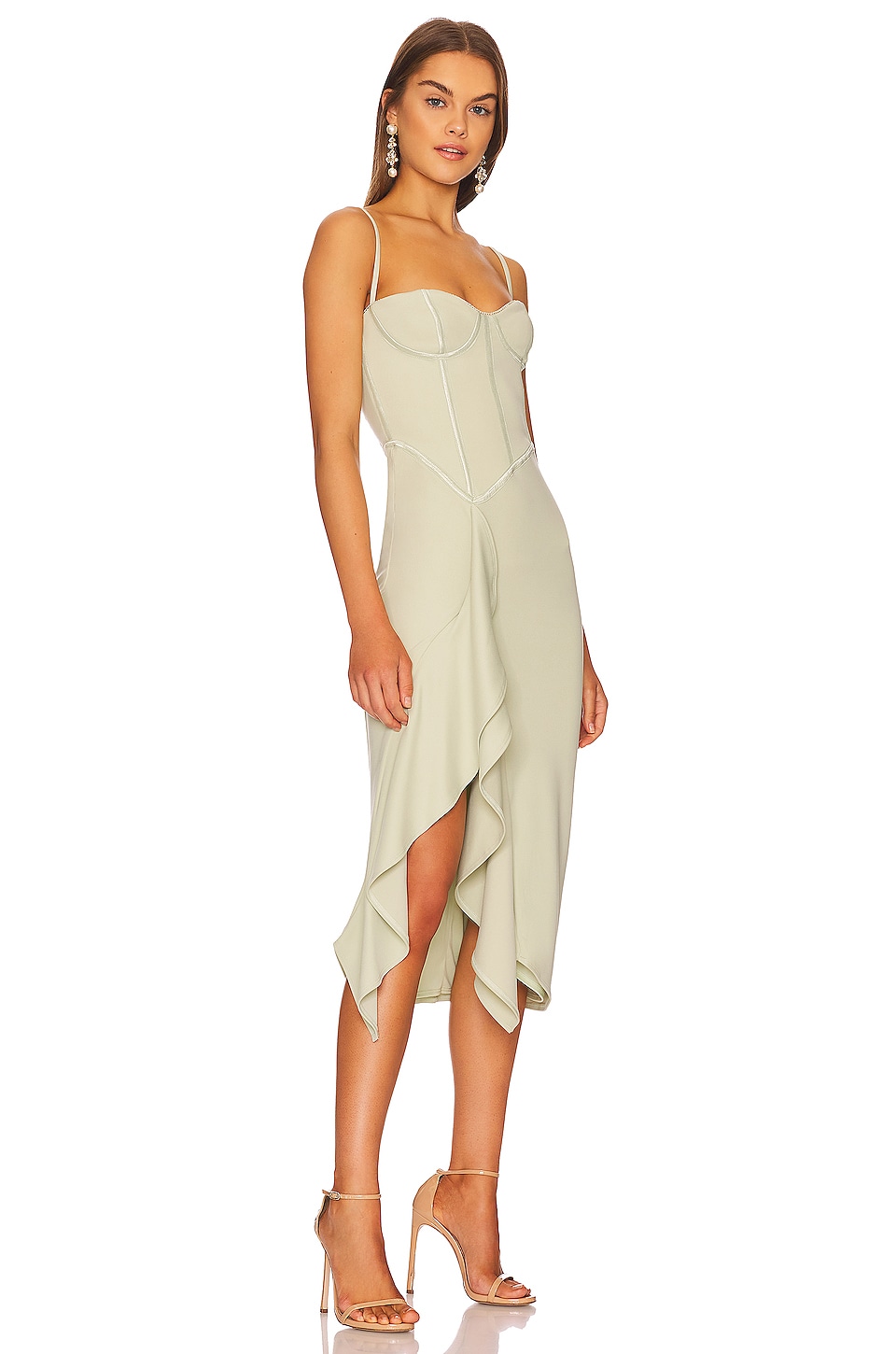 Katie May Doutzen Dress in Sage