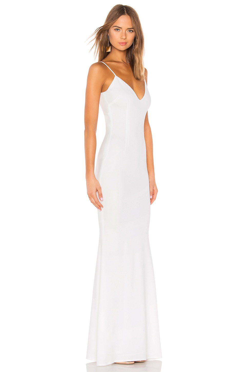 Katie May Bambi Gown in Ivory | REVOLVE