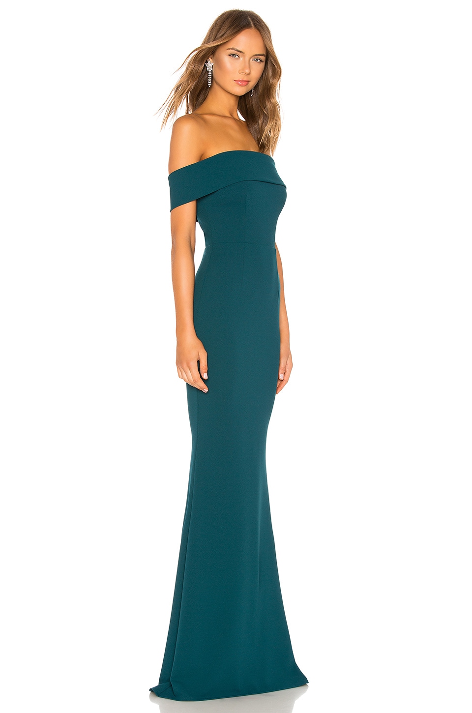 Katie May Legacy Gown in Dark Teal | REVOLVE