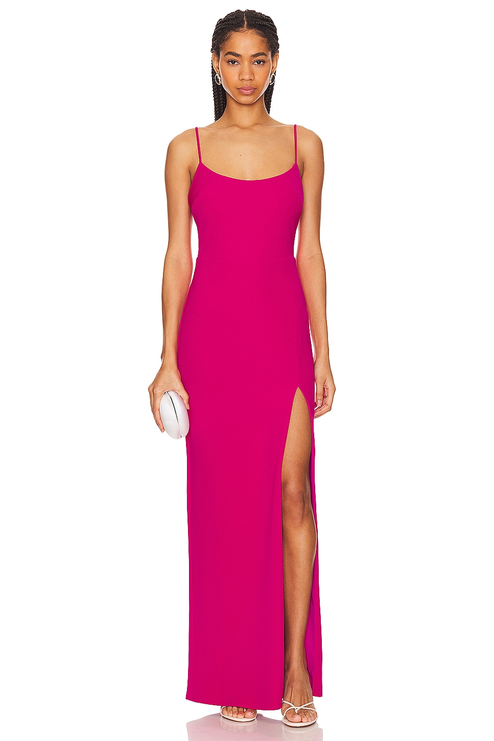 Katie May Karla Gown in Pink Peacock REVOLVE