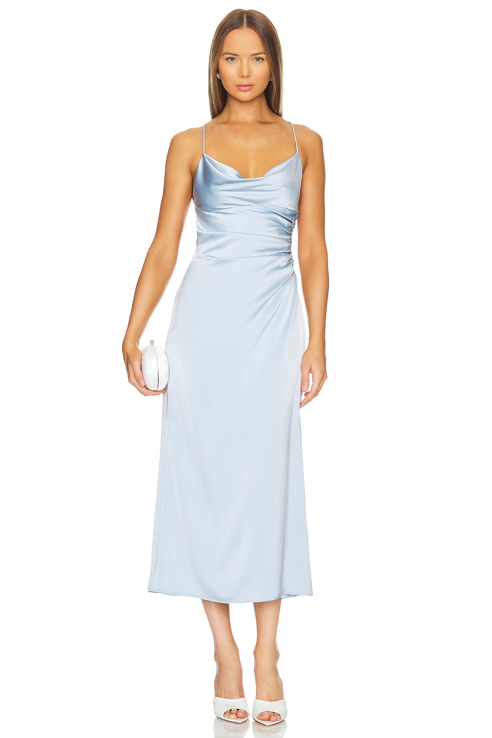 Katie May VESTIDO DANI en Celestial Blue | REVOLVE, image size:967x1450