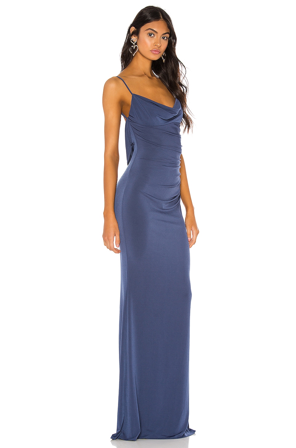 surreal gown in black katie may