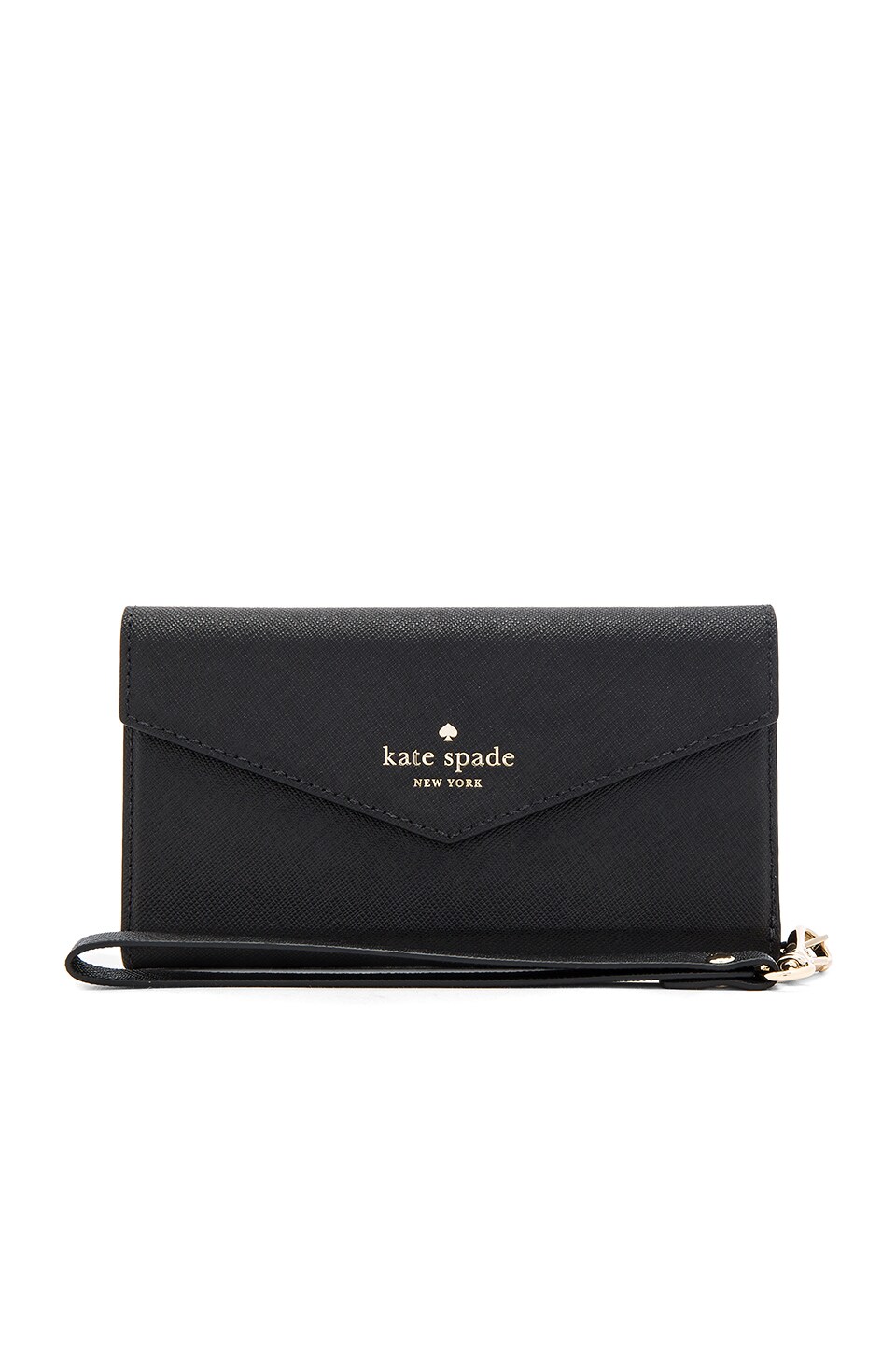 kate spade new york Envelope iPhone 7 Wristlet in Black | REVOLVE