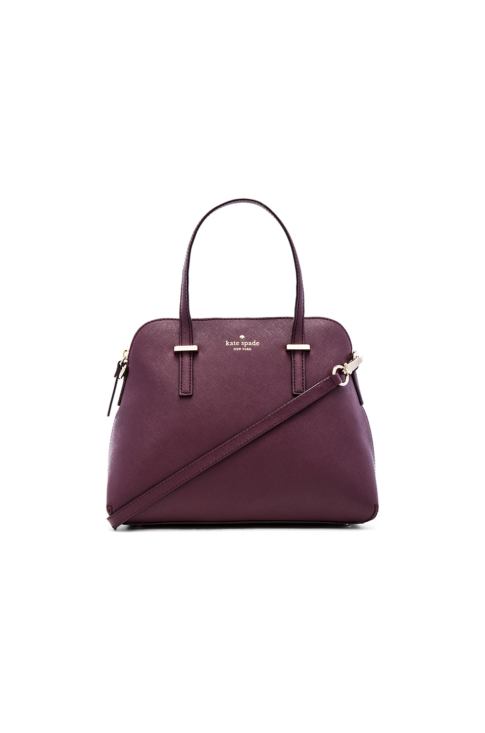 kate spade new york Maise Satchel in Mulled Wine | REVOLVE