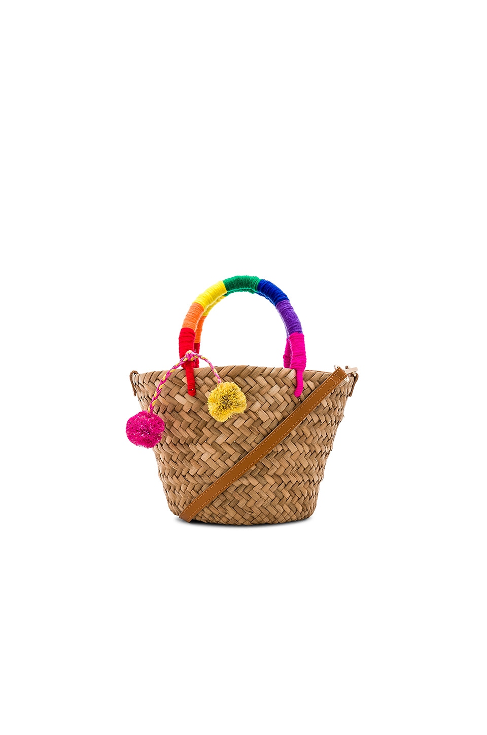 x REVOLVE Mini St Tropez Leather Strap Bag