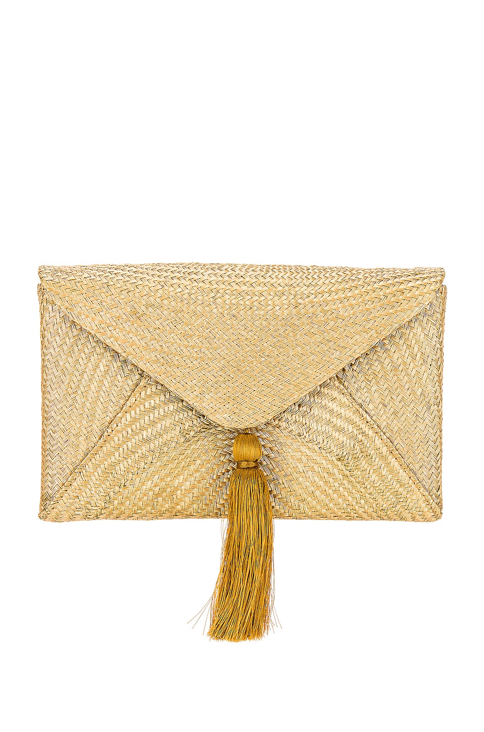 KAYU, Bags, Kayu Cassia Straw Clutch Bag