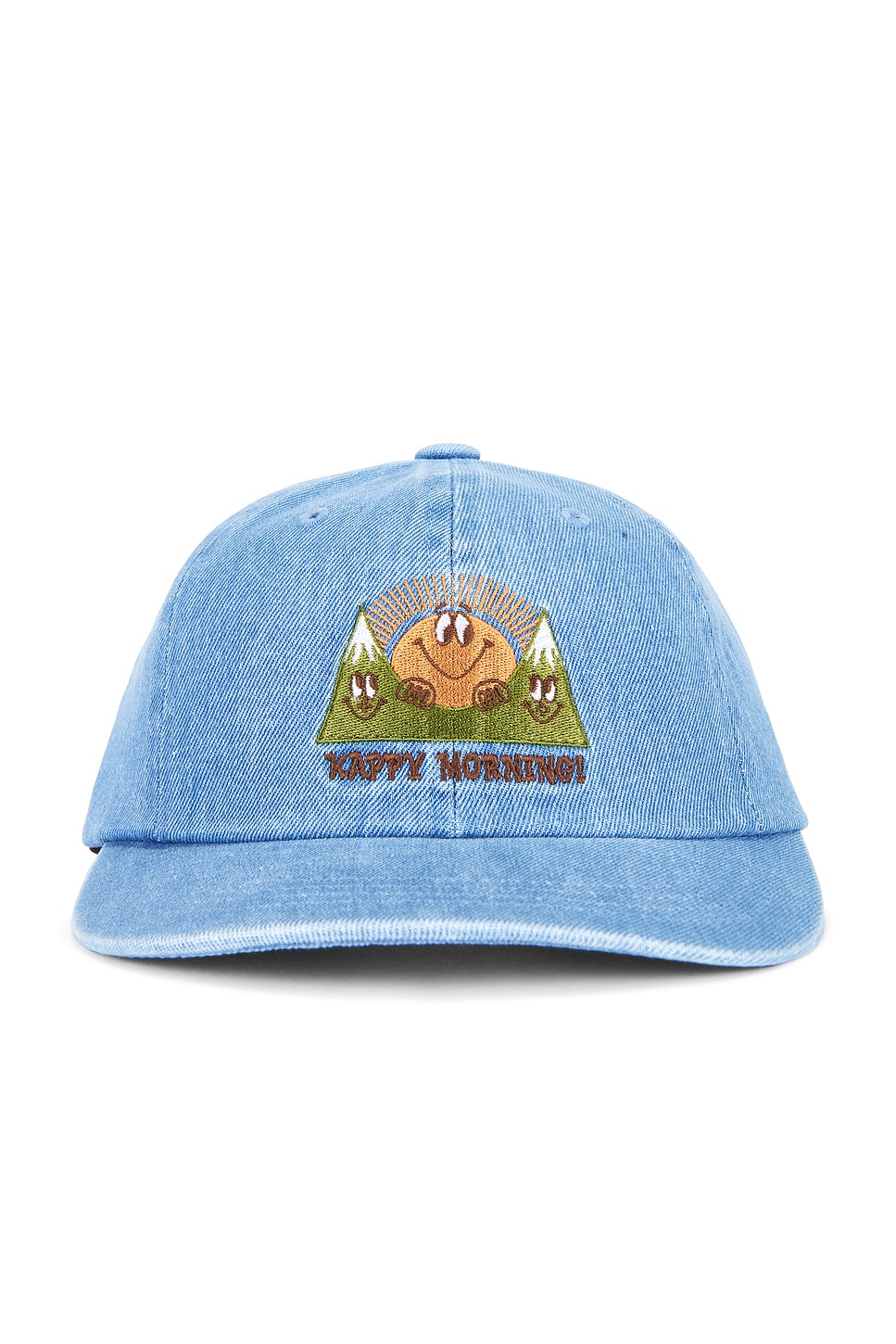 kappy.様 KAPPY DESIGN Kappy Morning Denim Cap in Blue | REVOLVE