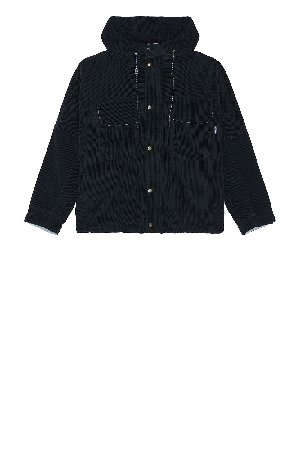 KAPPY DESIGN Corduroy Mountain Jacket in Navy | REVOLVE