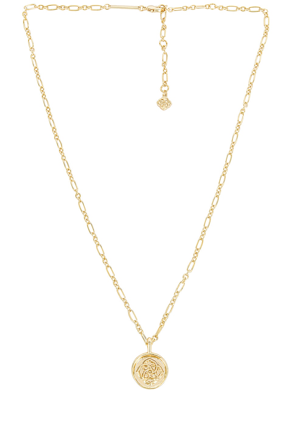 Kendra Scott Dira Coin Pendant Necklace in Gold | REVOLVE