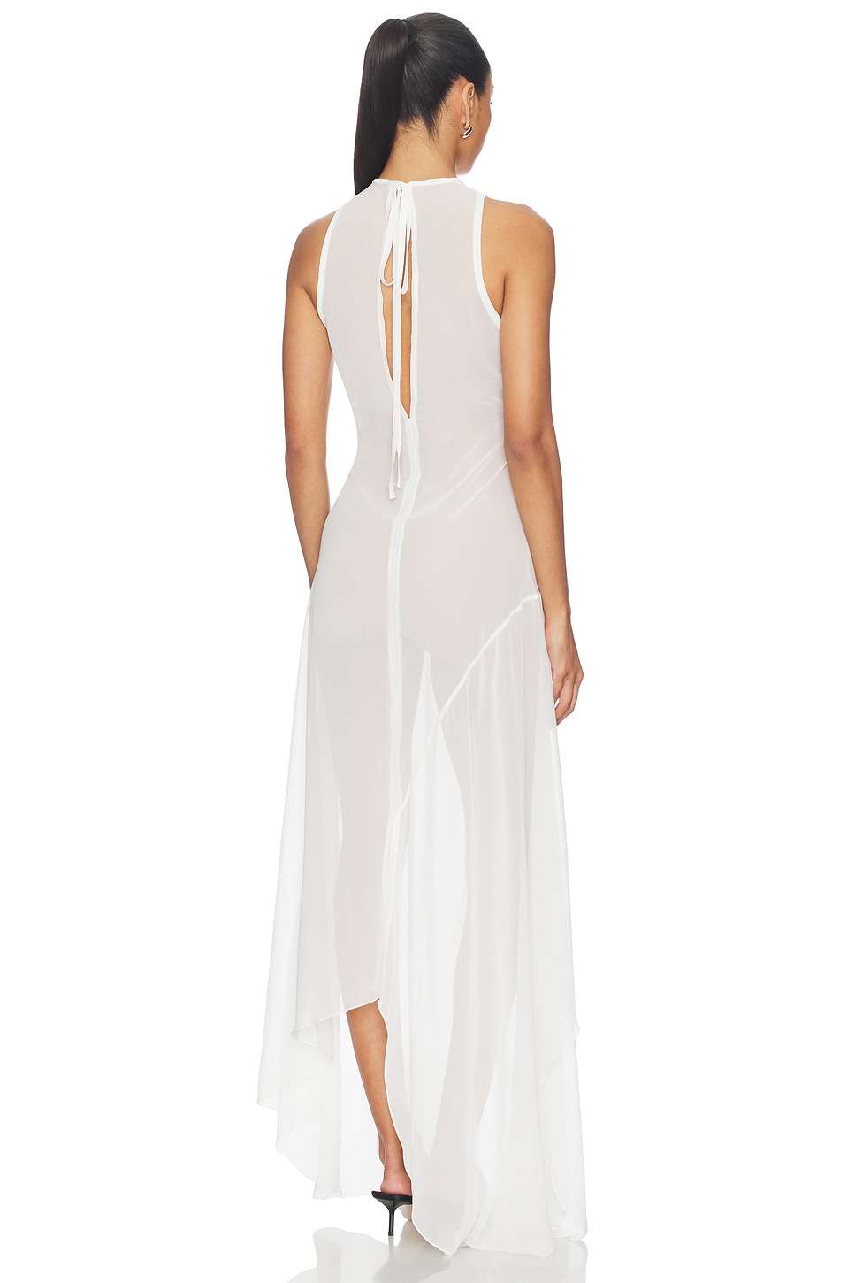revolve flowy dress Halter maxi