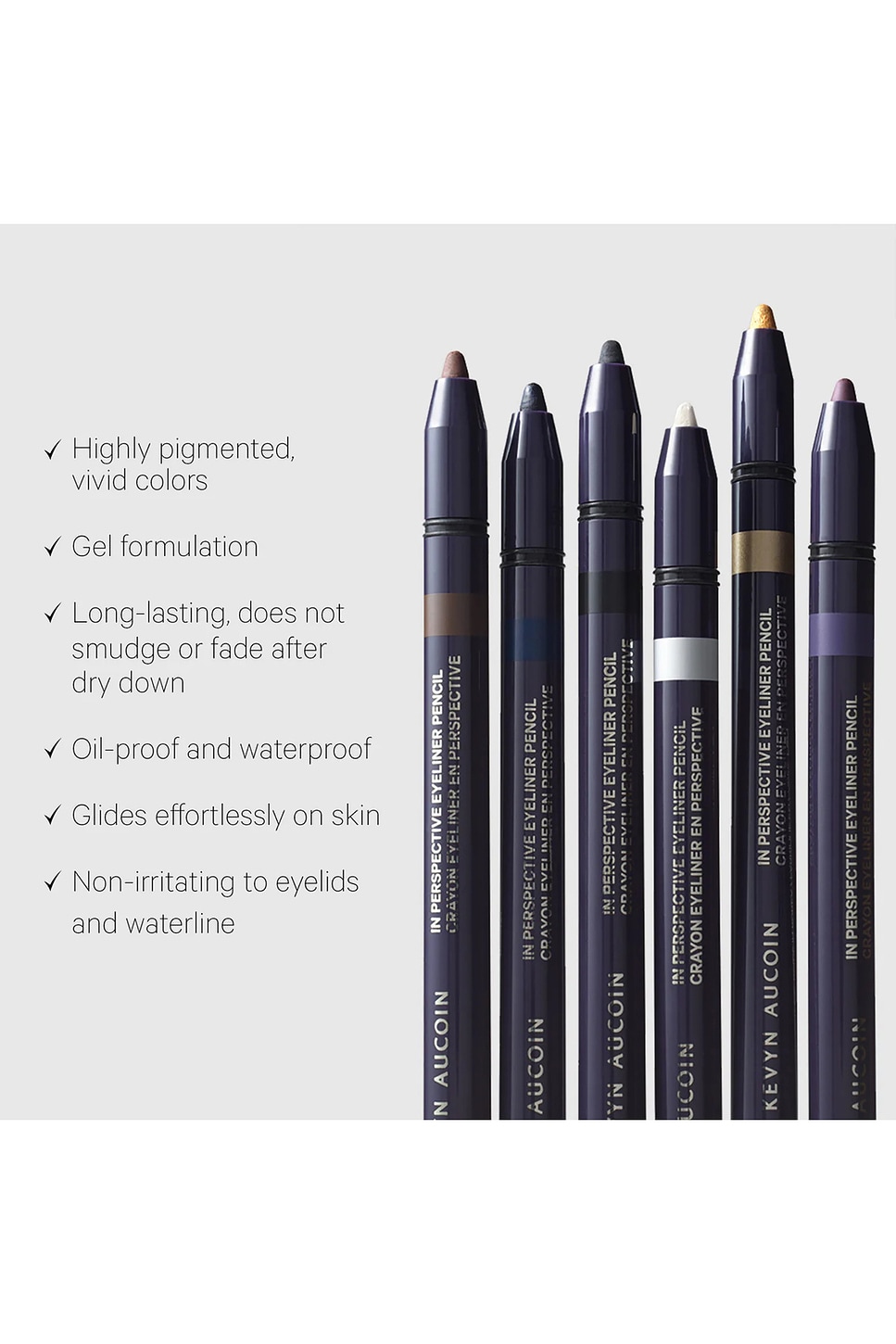 Kevyn Aucoin IN PERSPECTIVE EYELINER PENCIL アイライナー - White
