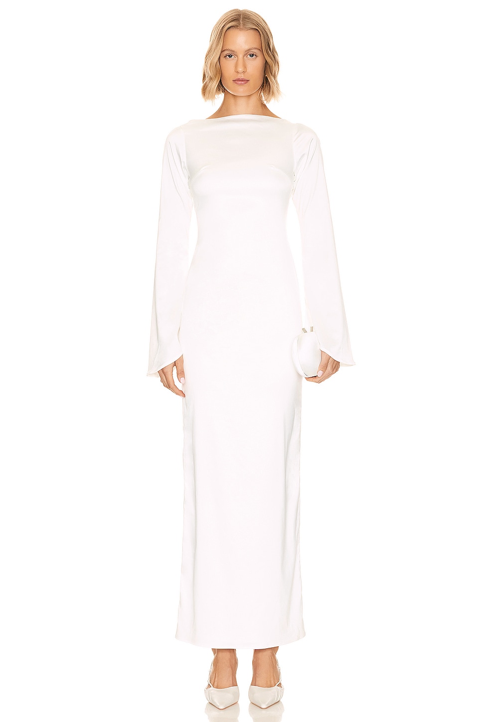 Khanums Keidi Dress With Pearl And Gold Bead Detai