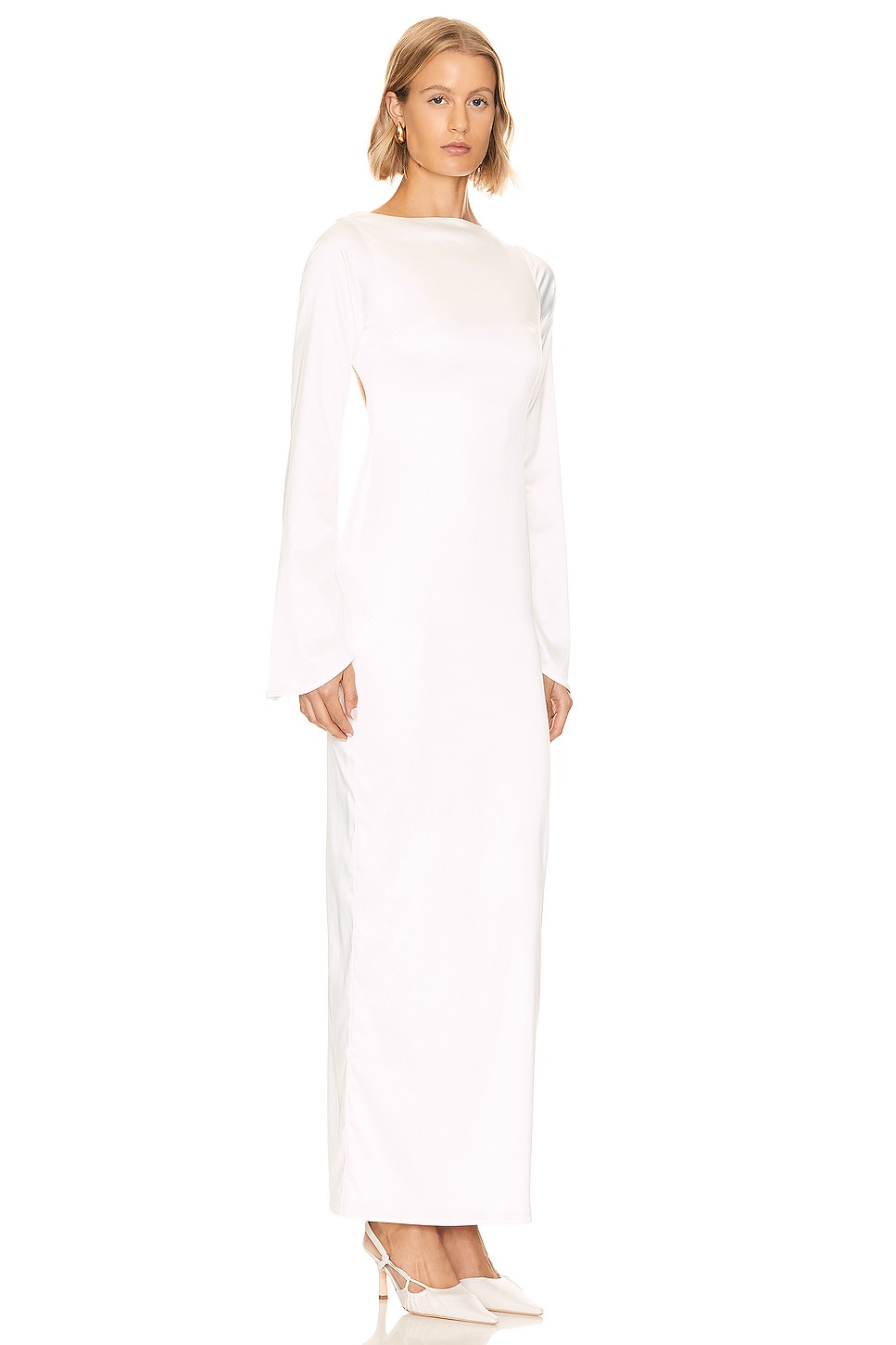 Khanums Keidi Dress With Pearl And Gold Bead Detai