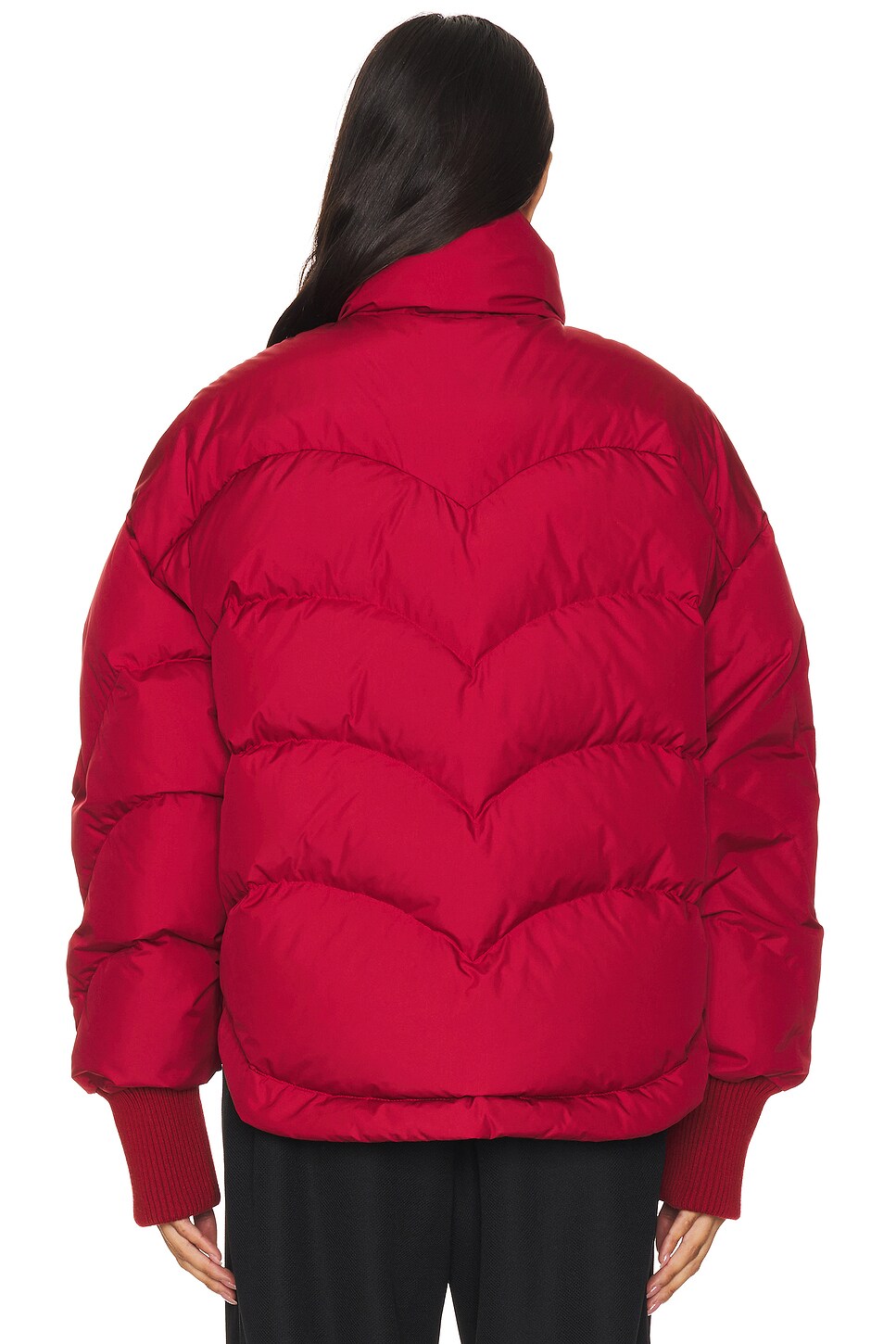 Khrisjoy Corazon Puffer Jacket in Ruby Red | REVOLVE