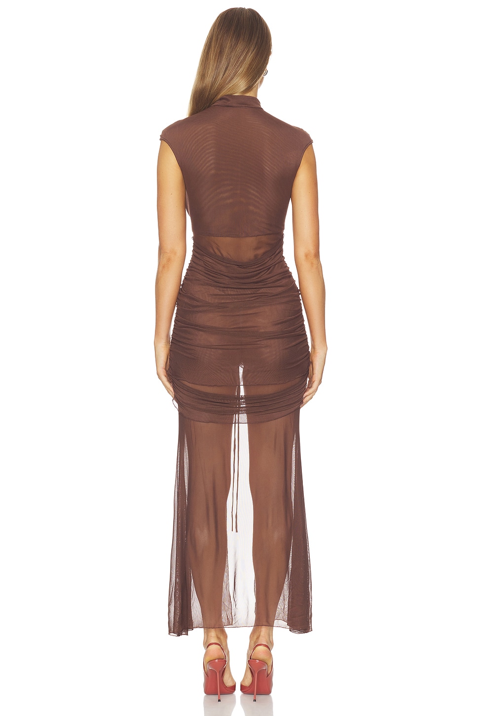 cocktail dresses with long sleeves Acetate Satin Sleeve Cowl Back Other / Above Knee / US18 Wedding Guest LowStock:43544771559475 Men Office Pants| Brown Color:platinum