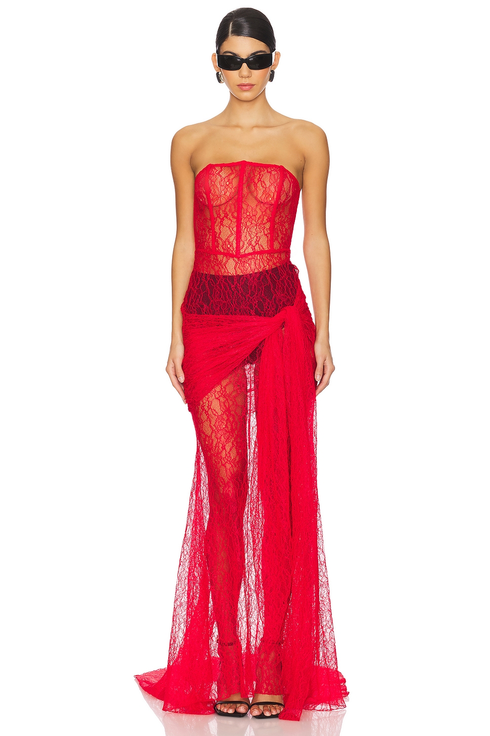 Lace Corset Gown