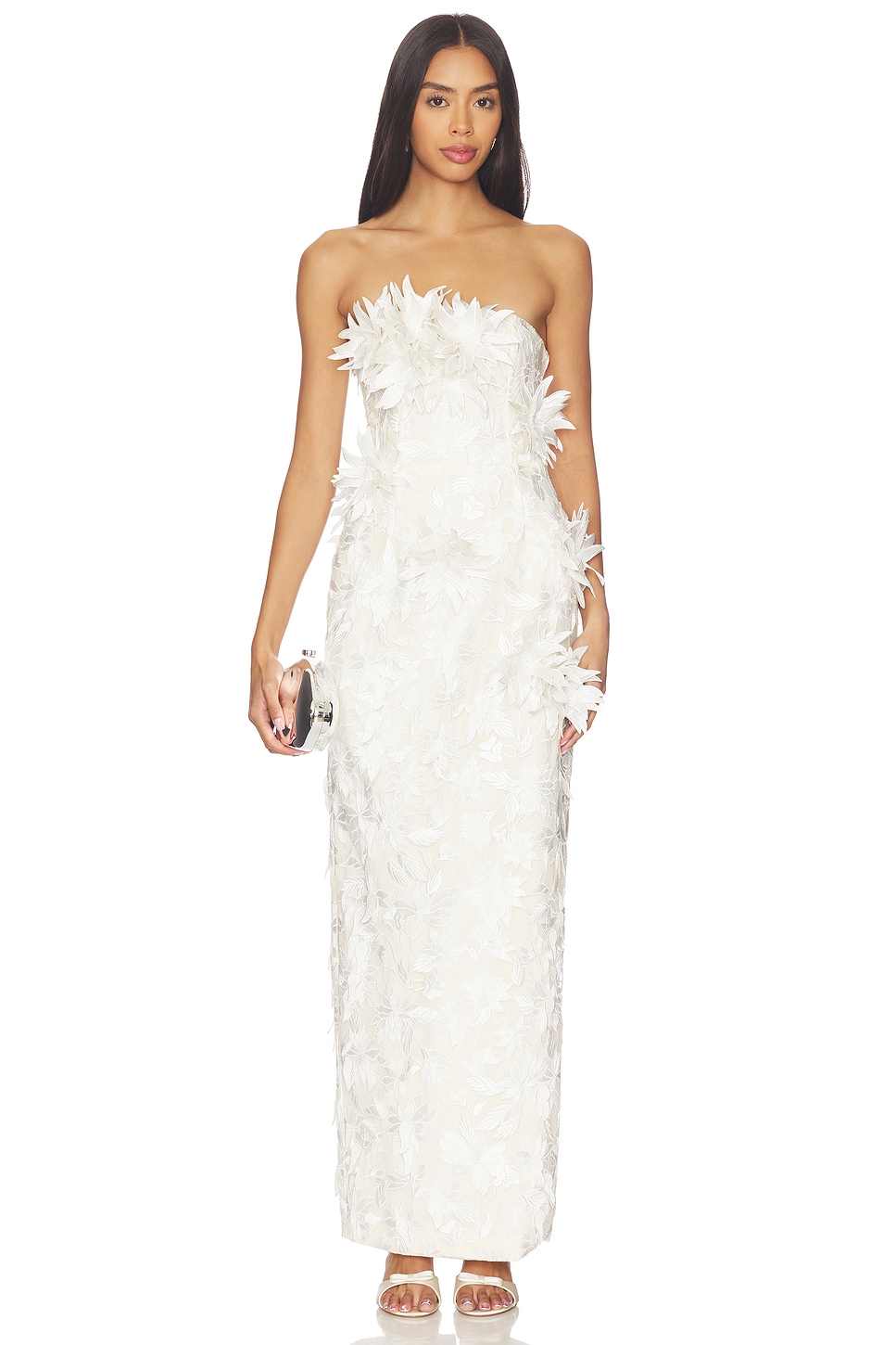 Kim Shui Floral Dress in White | REVOLVE Kim Shui Floral Dress in White | REVOLVE