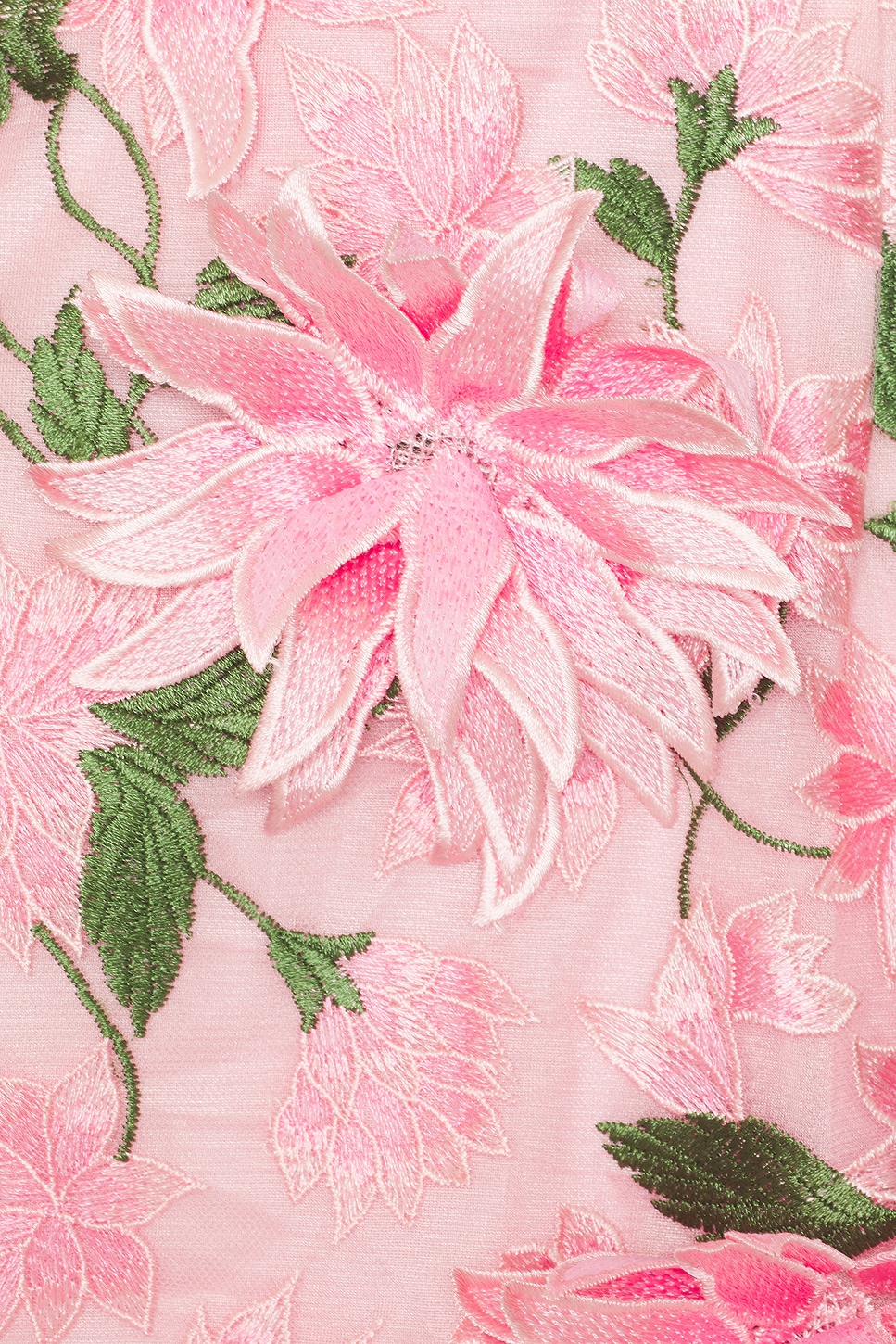 Kim Shui Floral Mini Dress in Pink | REVOLVE