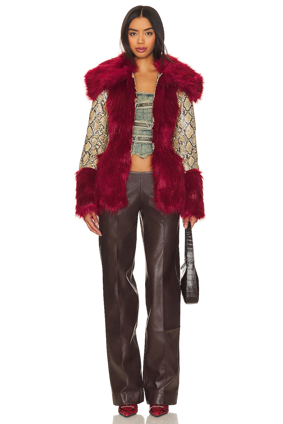 Kim Shui Snakeskin Coat thumbnail