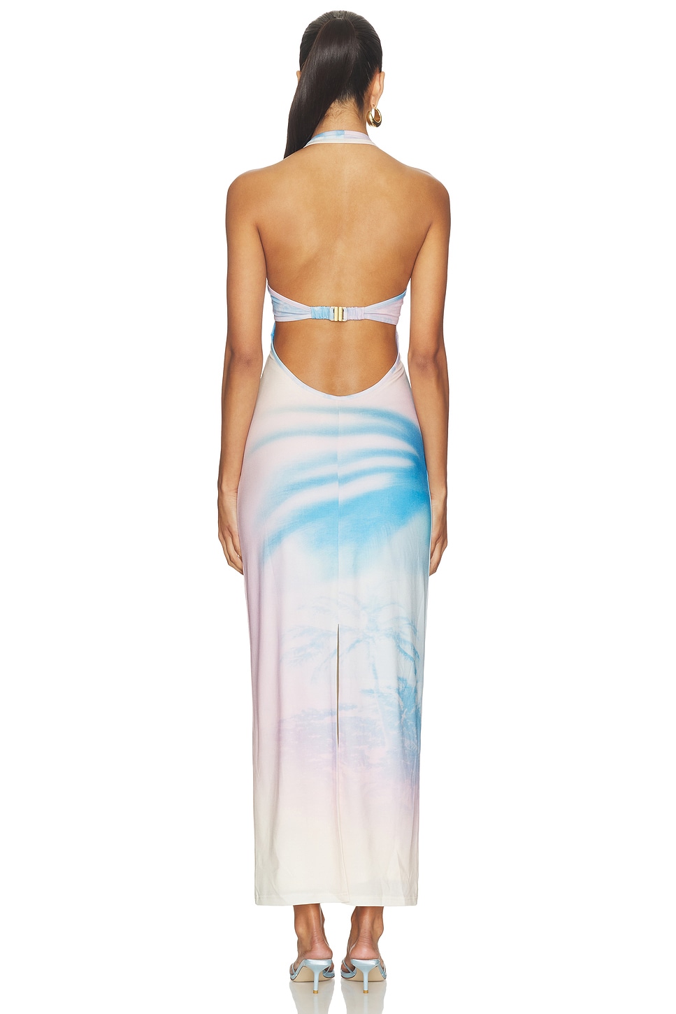 Kulani Kinis Halter Maxi Dress in Salt Breeze | REVOLVE Kulani Kinis Halter Maxi Dress in Salt Breeze | REVOLVE