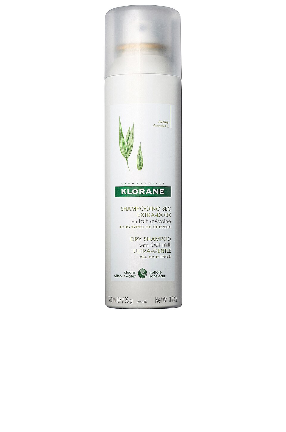 Klorane Aerosol Dry Shampoo with Oat Milk
