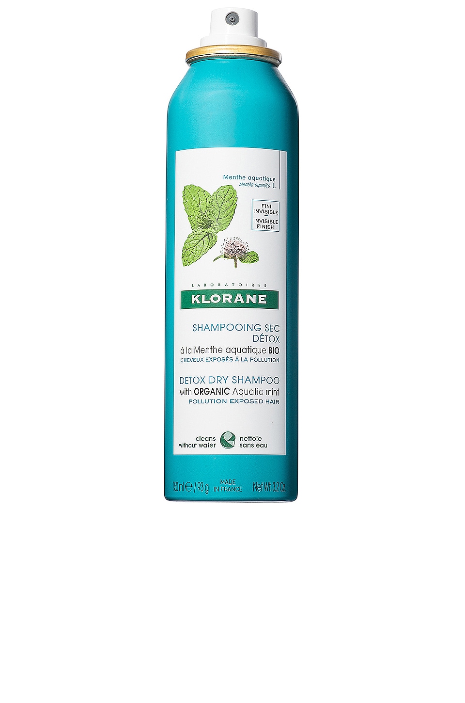 Shop Klorane Detox Dry Shampoo With Aquatic Mint In N,a