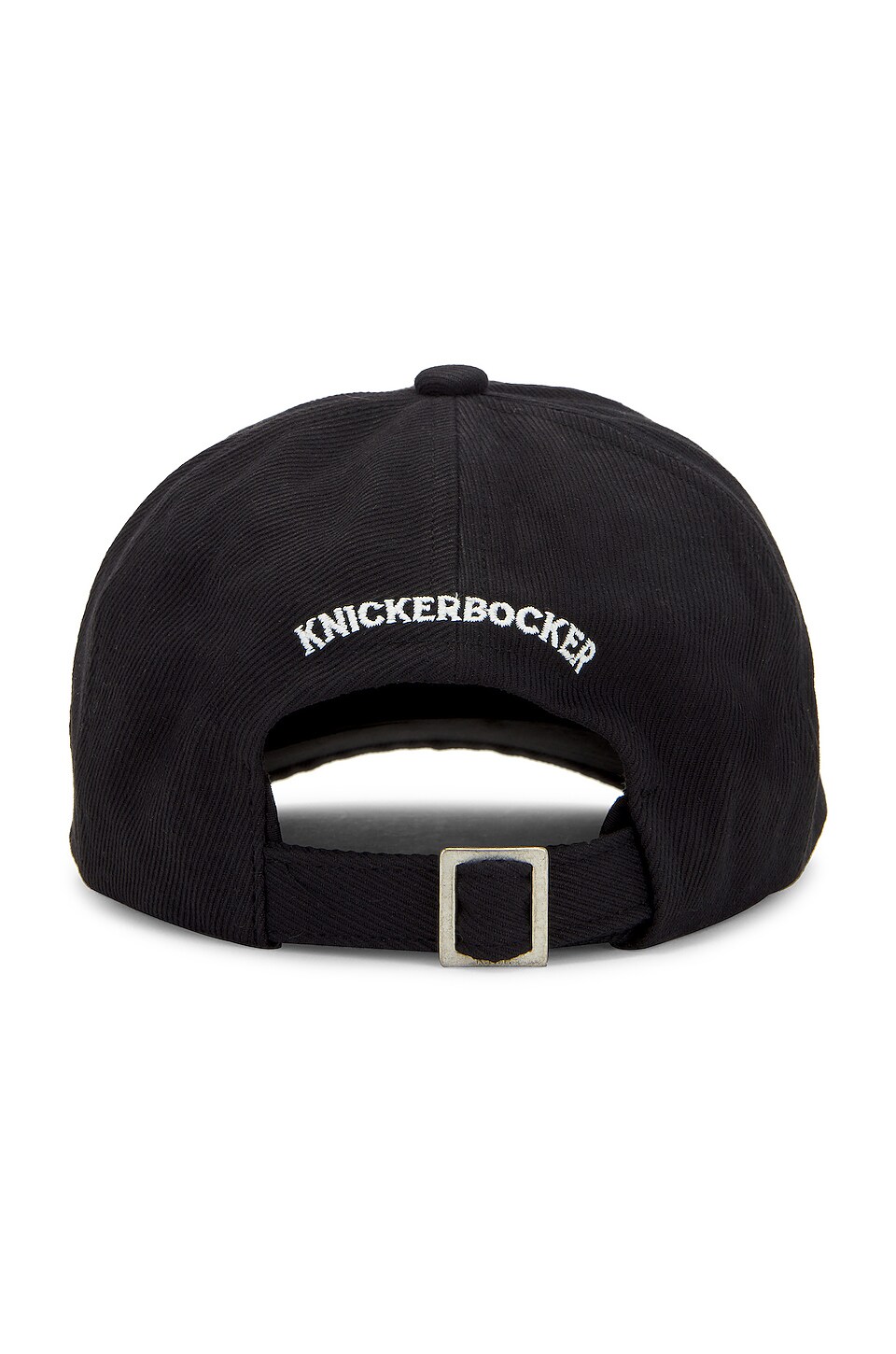 Knickerbocker Twill Big Cat Ball Cap in Black
