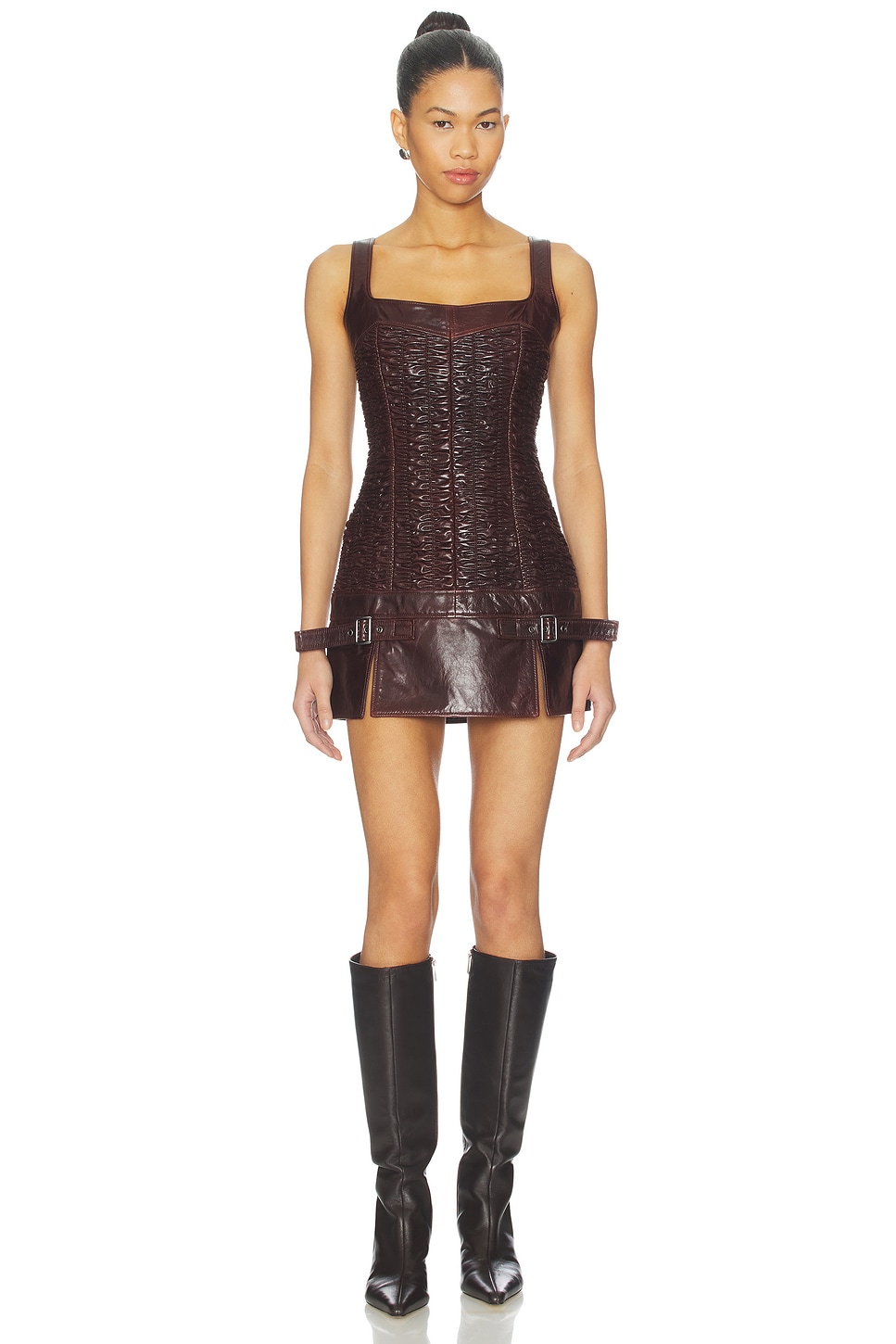 KNWLS SMK Dress in Brown | REVOLVE