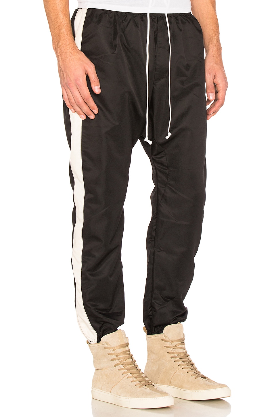 parachute fabric track pants