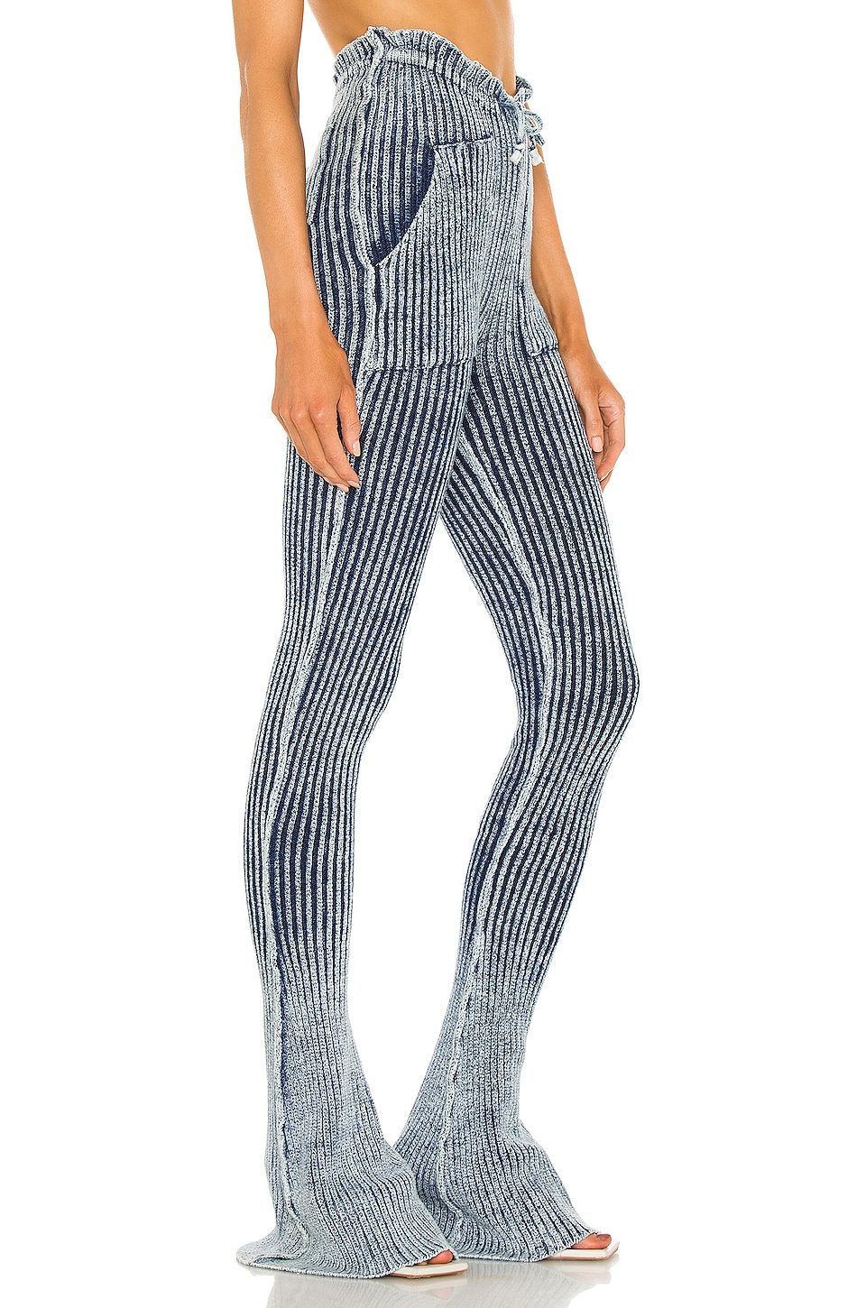 Knorts Knit Denim Elongators Pant in Vintage Indigo