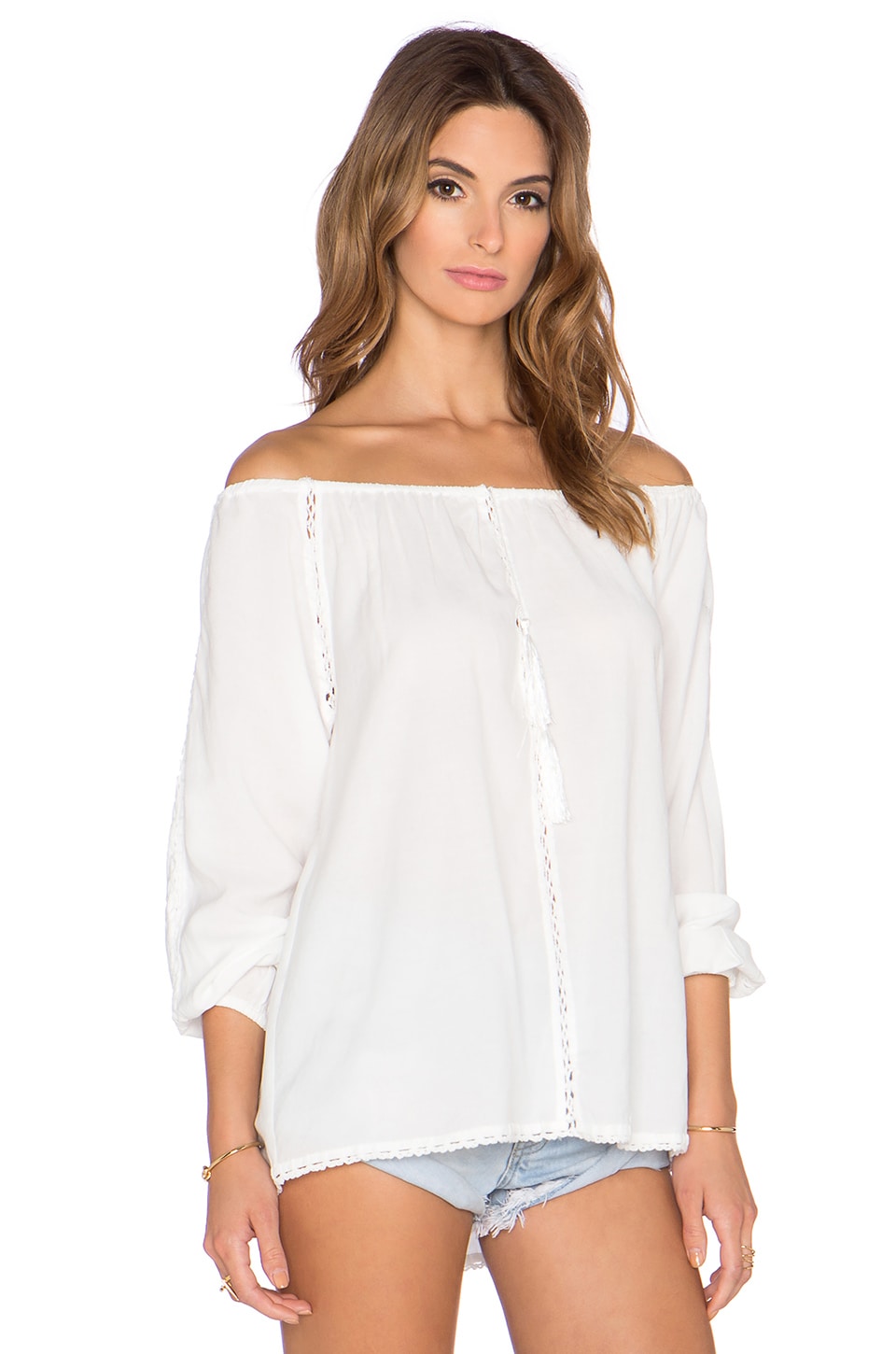 Knot Sisters Topanga Top in Cream
