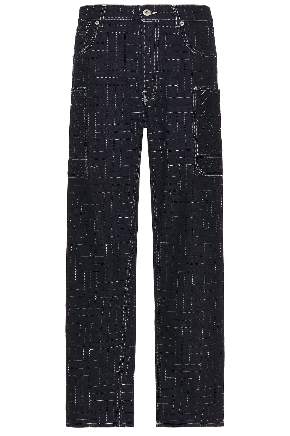 Weave Cargo Monkey Fit Jeans - Thumbnail 1