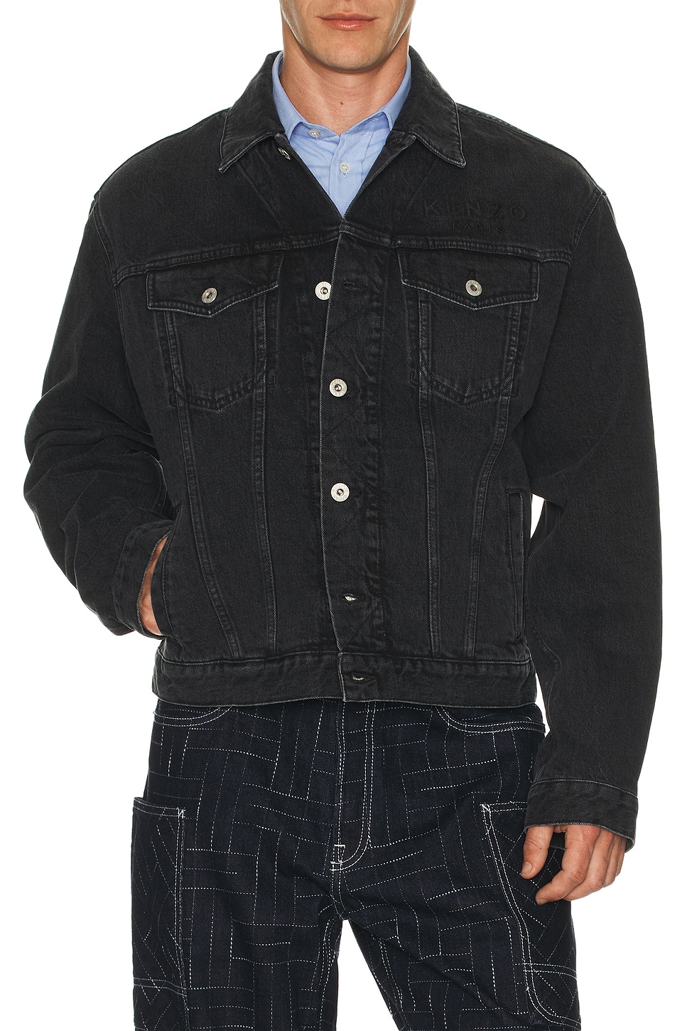 Boke Flower Trucker Jacket - Thumbnail 3