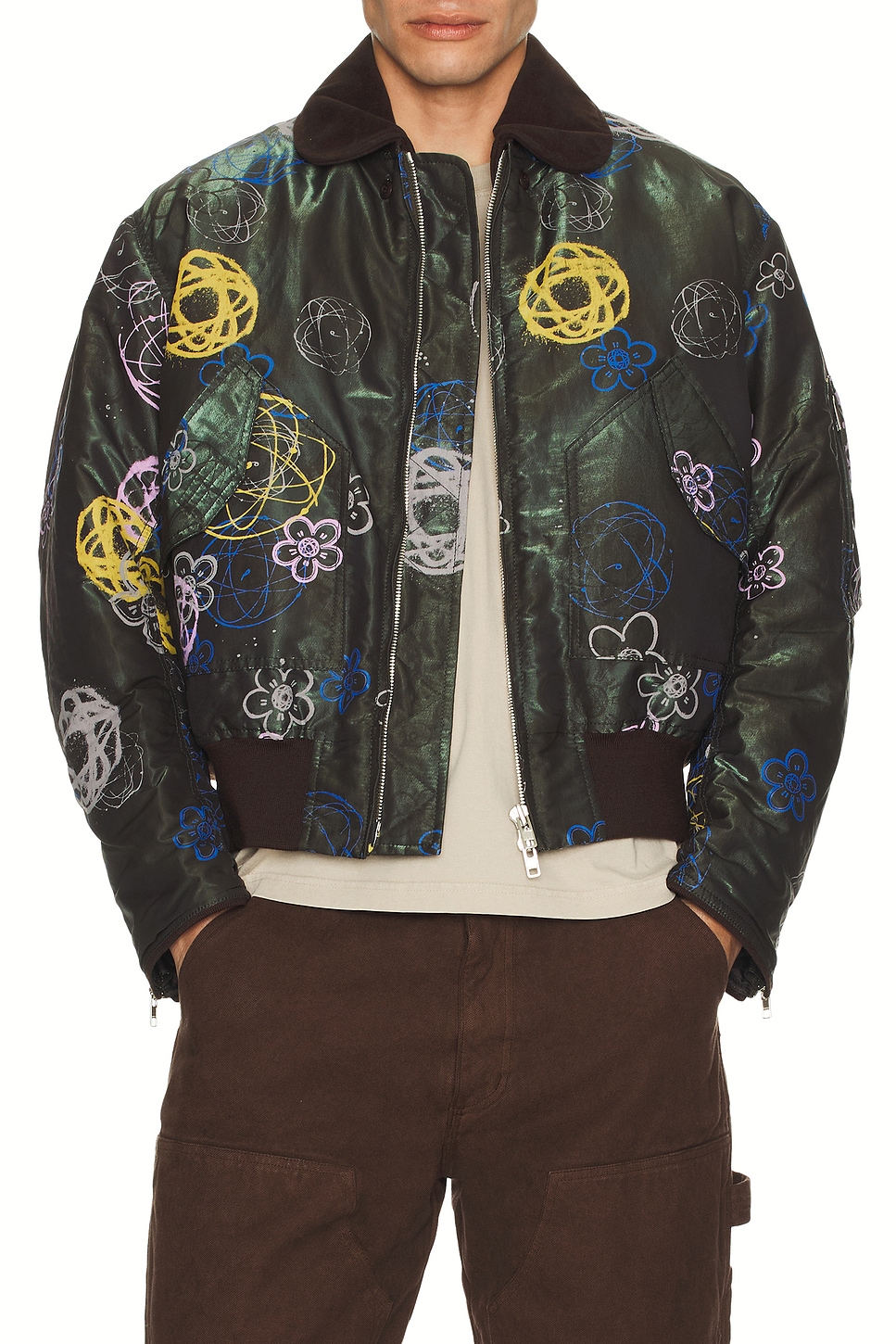 Kenzo ボンバージャケット - Dark Khaki | REVOLVE